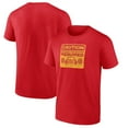 thumbnail image 1 of Men's Red Kansas City Chiefs Open Receiver T-Shirt, 1 of 3