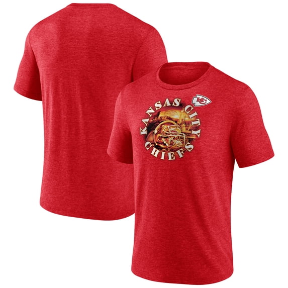 Men's Red Kansas City Chiefs Sporting Chance Tri-Blend T-Shirt