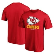 Mens Red Kansas City Chiefs Team Lockup T-Shirt