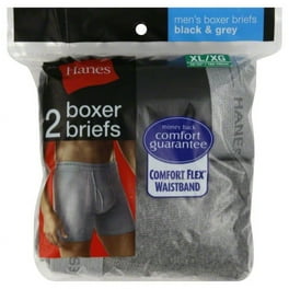 特売 Hanes Mens Cotton Lightweight Underwear 2-Pack Brief Boxer 下着・アンダーウェア