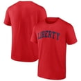 thumbnail image 1 of Men's Red Liberty Flames Basic Arch T-Shirt, 1 of 3