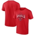 thumbnail image 1 of Men's Red Los Angeles Angels Ahead In The Count T-Shirt, 1 of 3