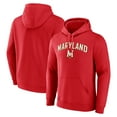 thumbnail image 1 of Men's Red Maryland Terrapins Campus Pullover Hoodie, 1 of 3