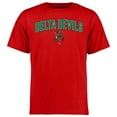 thumbnail image 1 of Men's Red Mississippi Valley State Delta Devils Proud Mascot T-Shirt, 1 of 2