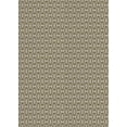 thumbnail image 1 of Ahgly Company Machine Washable Indoor Rectangle Transitional Tan Brown Area Rugs, 6' x 9', 1 of 7