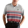thumbnail image 1 of Men's Red New Mexico Lobos Vansport Pro Fade Stripe Polo, 1 of 1