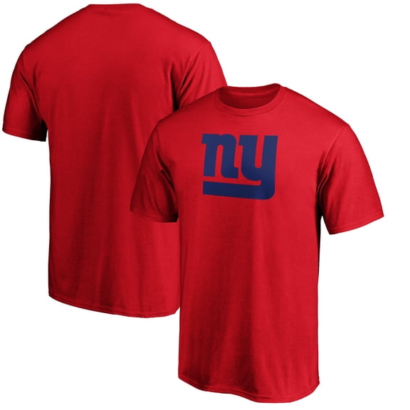 Men's Fanatics Red New York Giants Primary Logo T-Shirt