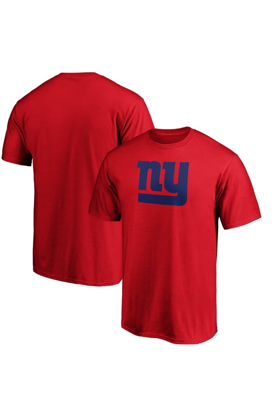 Men's Fanatics Red New York Giants Primary Logo T-Shirt
