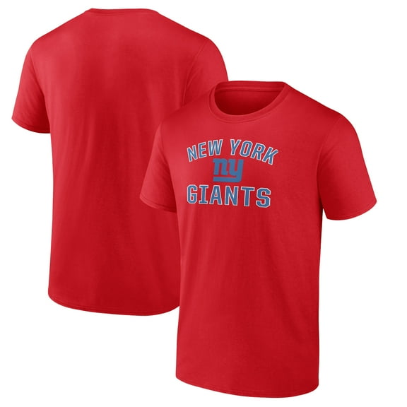Men's Fanatics Red New York Giants Victory Arch T-Shirt