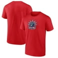 thumbnail image 1 of Men's  Red New York Rangers Primary Logo T-Shirt, 1 of 3
