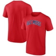 thumbnail image 1 of Men's Red Ole Miss Rebels Short Name T-Shirt, 1 of 3