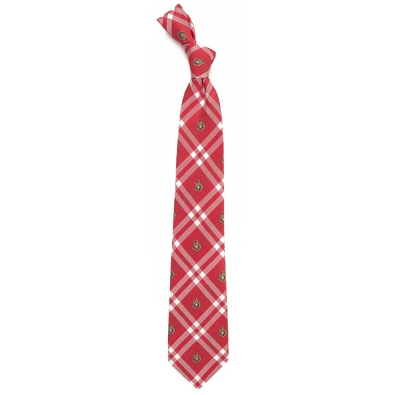 Men's Red Ottawa Senators Rhodes Tie