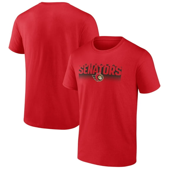 Men's Red Ottawa Senators Solid Formation T-Shirt