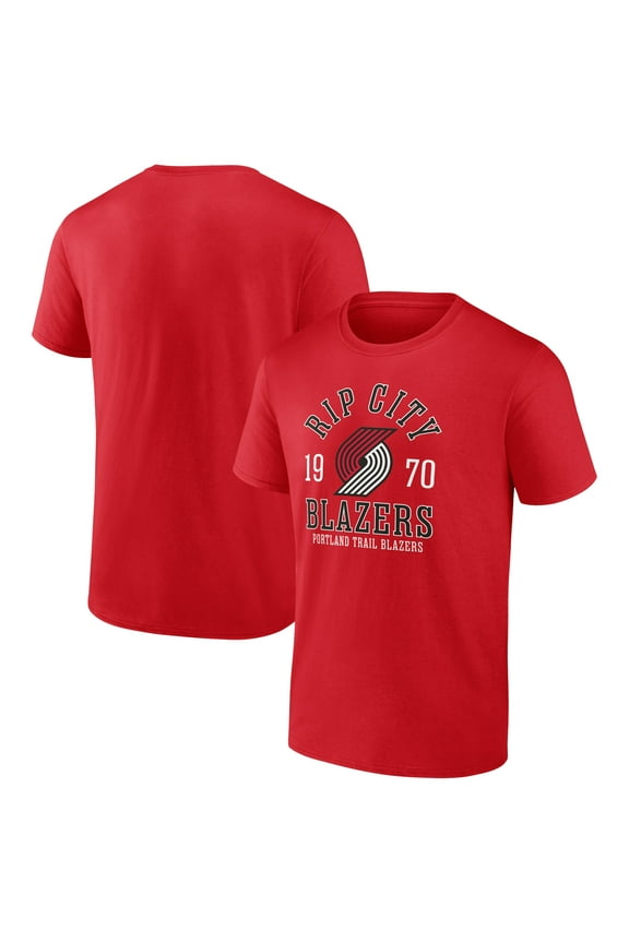 Men's Red Portland Trail Blazers The Extras T-Shirt