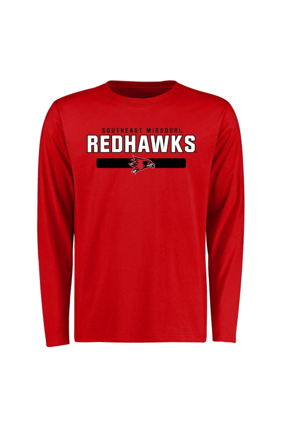 Men's Red S.E. Missouri State Redhawks Team Strong Long Sleeve T-Shirt