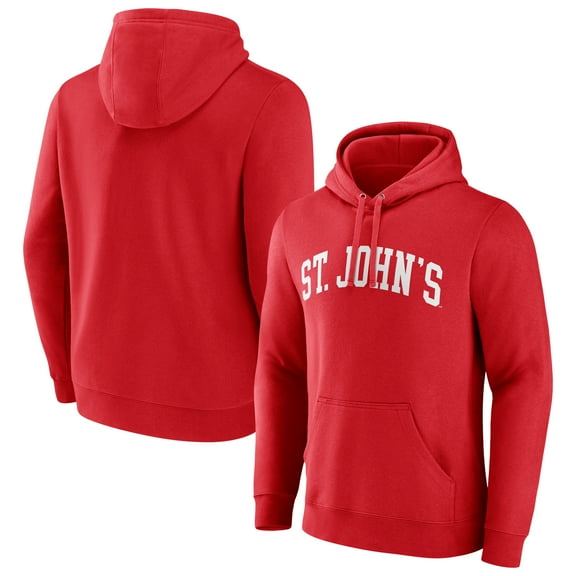Men's Red St. John's Red Storm Arch Pullover Hoodie