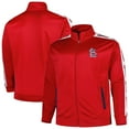 thumbnail image 1 of Men's Red St. Louis Cardinals Big & Tall Tricot Track Full-Zip Jacket, 1 of 3