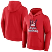 Men's Red St. Louis Cardinals Fastball Pullover Hoodie