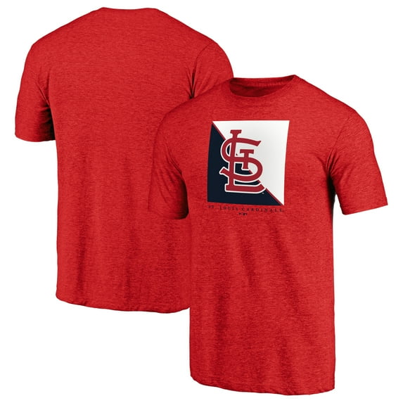 Men's Red St. Louis Cardinals Pregame Vibe Tri-Blend T-Shirt
