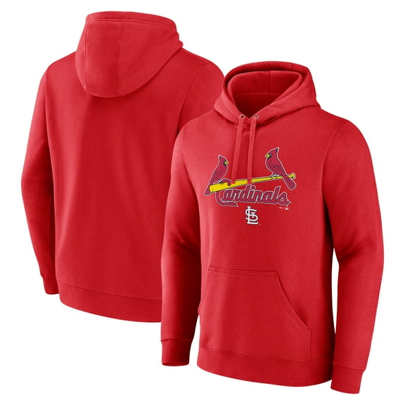 Men's Red St. Louis Cardinals Series Sweep Pullover Hoodie