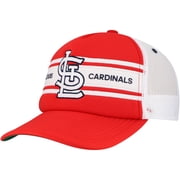 Mens Red St. Louis Cardinals Sideline Trucker Adjustable Hat