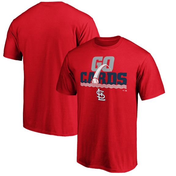 Men's Red St. Louis Cardinals Team Adrenaline T-Shirt