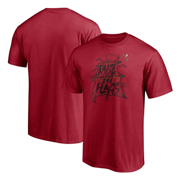 Men's Red Tampa Bay Buccaneers Hometown Collection 1st Down T-Shirt