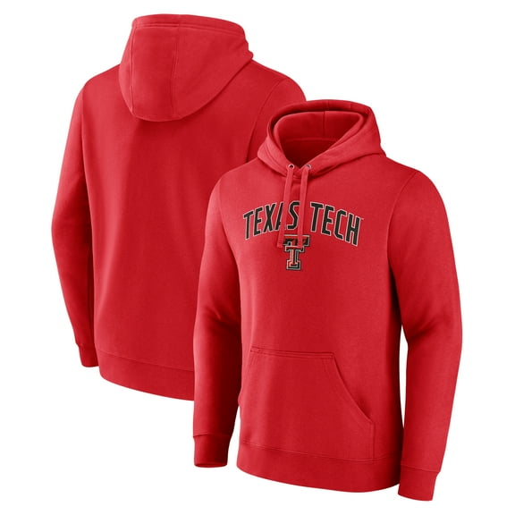 Men's Red Texas Tech Red Raiders Engage Arch Pullover Hoodie