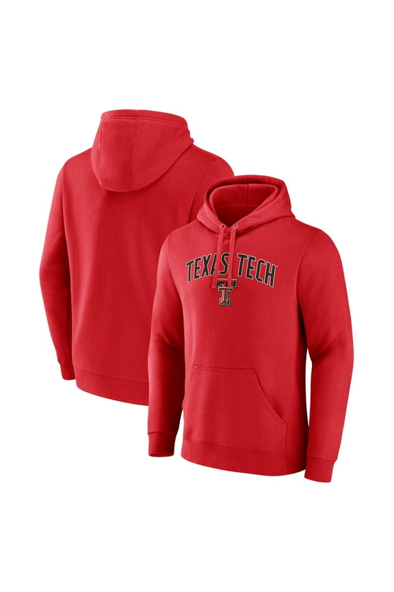 Men's Red Texas Tech Red Raiders Engage Arch Pullover Hoodie