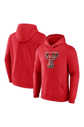 Men's Red Texas Tech Red Raiders Primary Logo Pullover Hoodie