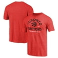 thumbnail image 1 of Men's Red Toronto Raptors Vintage Arch Tri-Blend T-Shirt, 1 of 3