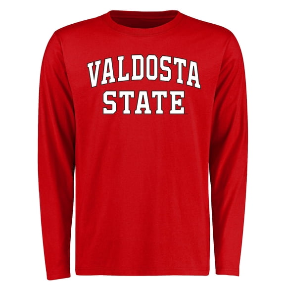 Men's Red Valdosta State Blazers Everyday Long Sleeve T-Shirt
