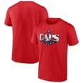 thumbnail image 1 of Men's Red Washington Capitals Ice Cluster T-Shirt, 1 of 4
