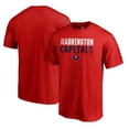 thumbnail image 1 of Men's Red Washington Capitals Iconic Collection Fade Out T-Shirt, 1 of 3