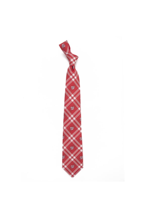 Men's Red Washington Nationals Rhodes Tie