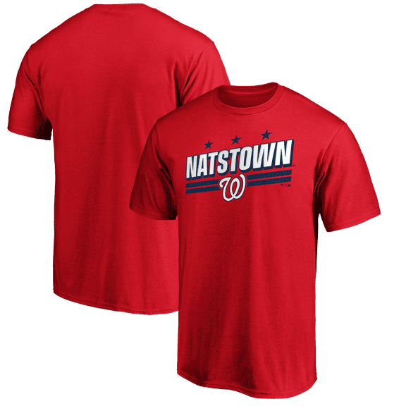 Men's Red Washington Nationals Team Adrenaline T-Shirt