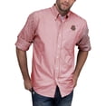 thumbnail image 1 of Men's Red/White Cornell Big Red NCAA Gingham Button-Down Check Shirt, 1 of 1