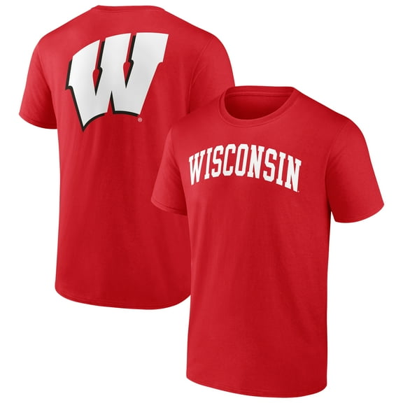 Men's Red Wisconsin Badgers Heritage Arch T-Shirt