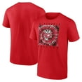 thumbnail image 1 of Men's Red Wisconsin Badgers Logo Vibe T-Shirt, 1 of 3
