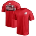thumbnail image 1 of Men's Red Wisconsin Badgers Student Section T-Shirt, 1 of 3