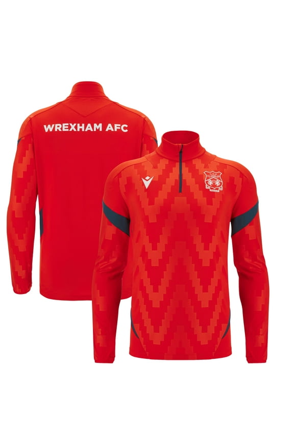 Men's Red Wrexham Training Quarter-Zip Pullover
