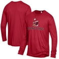thumbnail image 1 of Men's Red Youngstown State Penguins Keeper Long Sleeve T-Shirt, 1 of 3