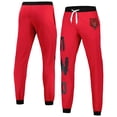 thumbnail image 1 of Men's Red nWo Chenille Sweatpants, 1 of 3