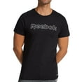 thumbnail image 1 of Men's Reebok 233LT38 Short Sleeve Crew Neck Graphic T-Shirt (Charcoal Heather Grey XL), 1 of 1