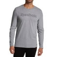 thumbnail image 1 of Men's Reebok 233LT43 Long Sleeve Crew Neck Graphic T-Shirt (Heather Grey M), 1 of 1