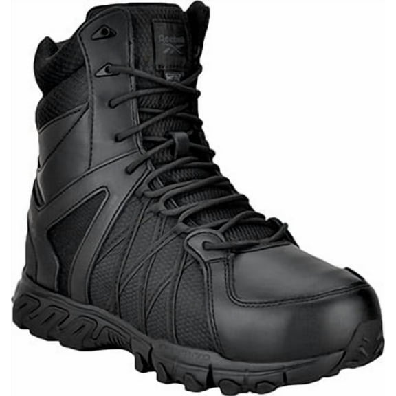 Men's Reebok 8" Composite Toe WP Side-Zip Metguard Tactical Work Boot RB3463