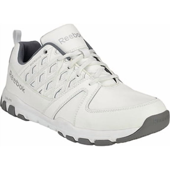Men's Reebok Steel Toe Athletic Work Shoe RB4443, White