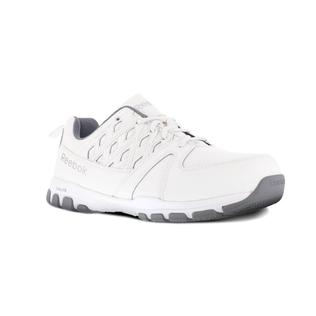 Men's Reebok Steel Toe Athletic Work Shoe RB4443, White