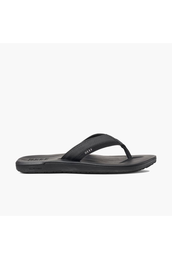 Reef  Men's Contoured Cushion Black , 7 M US