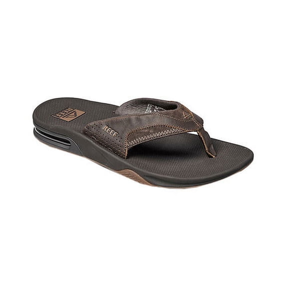 Men's Reef Fanning Leather Thong Sandal